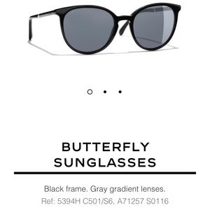 Chanel Butterfly sunglasses  5394H